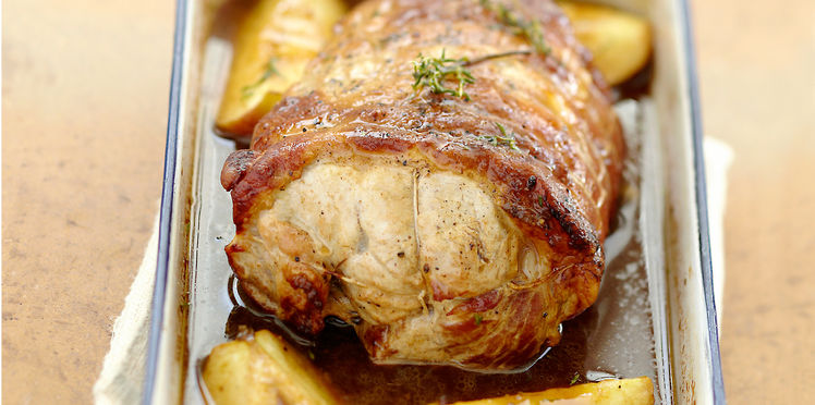 roti-de-porc-au-miel-et-aux-pommes